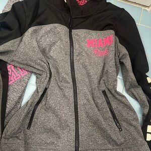 PINK Victoria's Secret Gray and Black Jacket